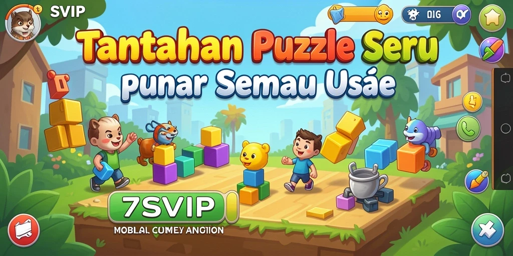 Tampilan menarik dari gameplay puzzle yang seru.