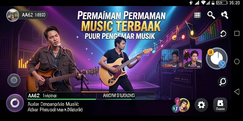 Tampilan gameplay menarik dari AA62 yang menggugah semangat.