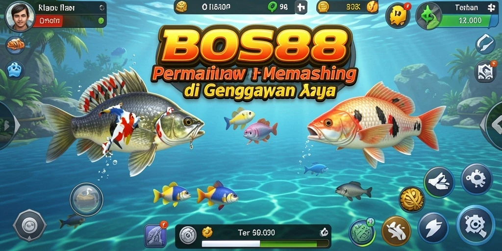 Gameplay seru dengan tangkapan ikan beragam dalam BOS88.