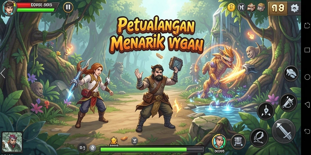 Gameplay IDR89 menampilkan petualangan yang seru dan menantang.