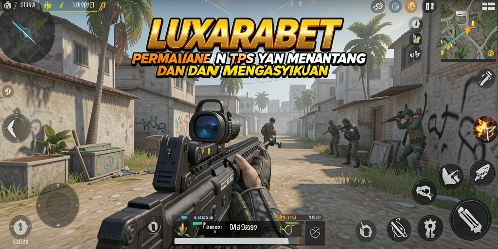 Tampilan gameplay LUXARABET yang mendebarkan dan seru.