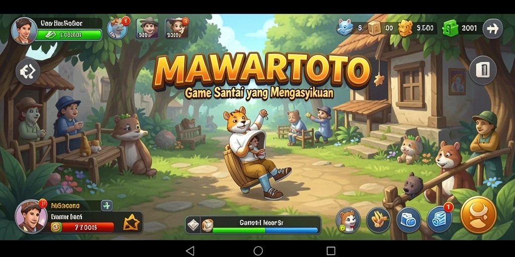 Tampilan gameplay <strong>MAWARTOTO</strong> yang penuh warna dan menyenangkan.