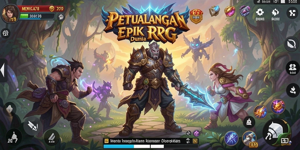 Tangkapan layar gameplay <strong>MENYALA78</strong> menunjukkan aksi petualangan yang menegangkan.