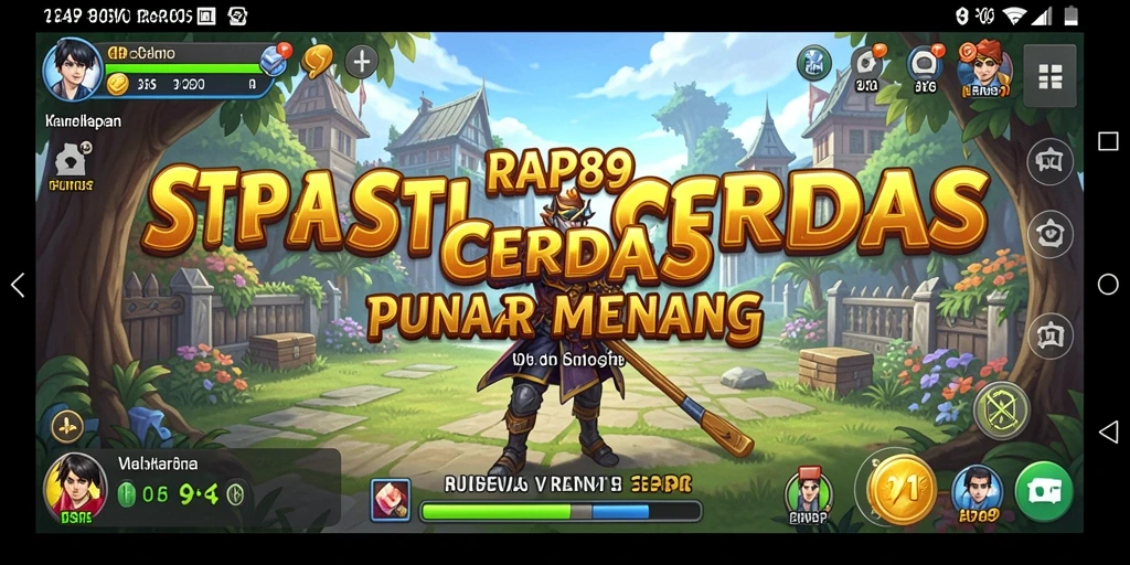 Tampilan gameplay strategis RAP89 yang seru dan kompetitif.