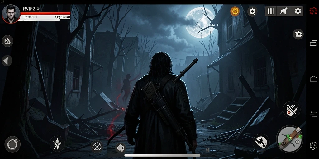 Gameplay menegangkan dengan suasana horor yang mencekam.
