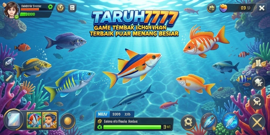 Screenshot gameplay Tembak Ikan yang mendebarkan di TARUH777.