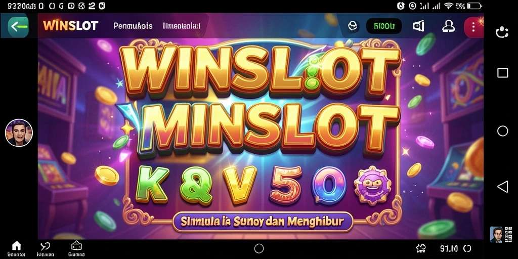 Tampilan gameplay menarik dari WINSLOT dengan mesin slot yang interaktif.